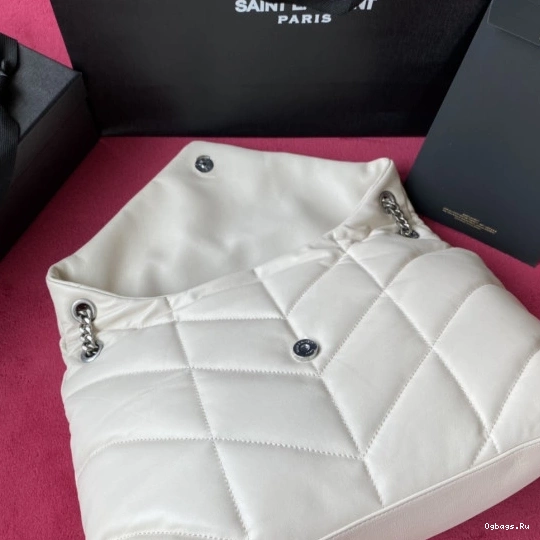 LAMBSKIN BAG YSL MEDIUM IN QUILTED PUFFER 0824